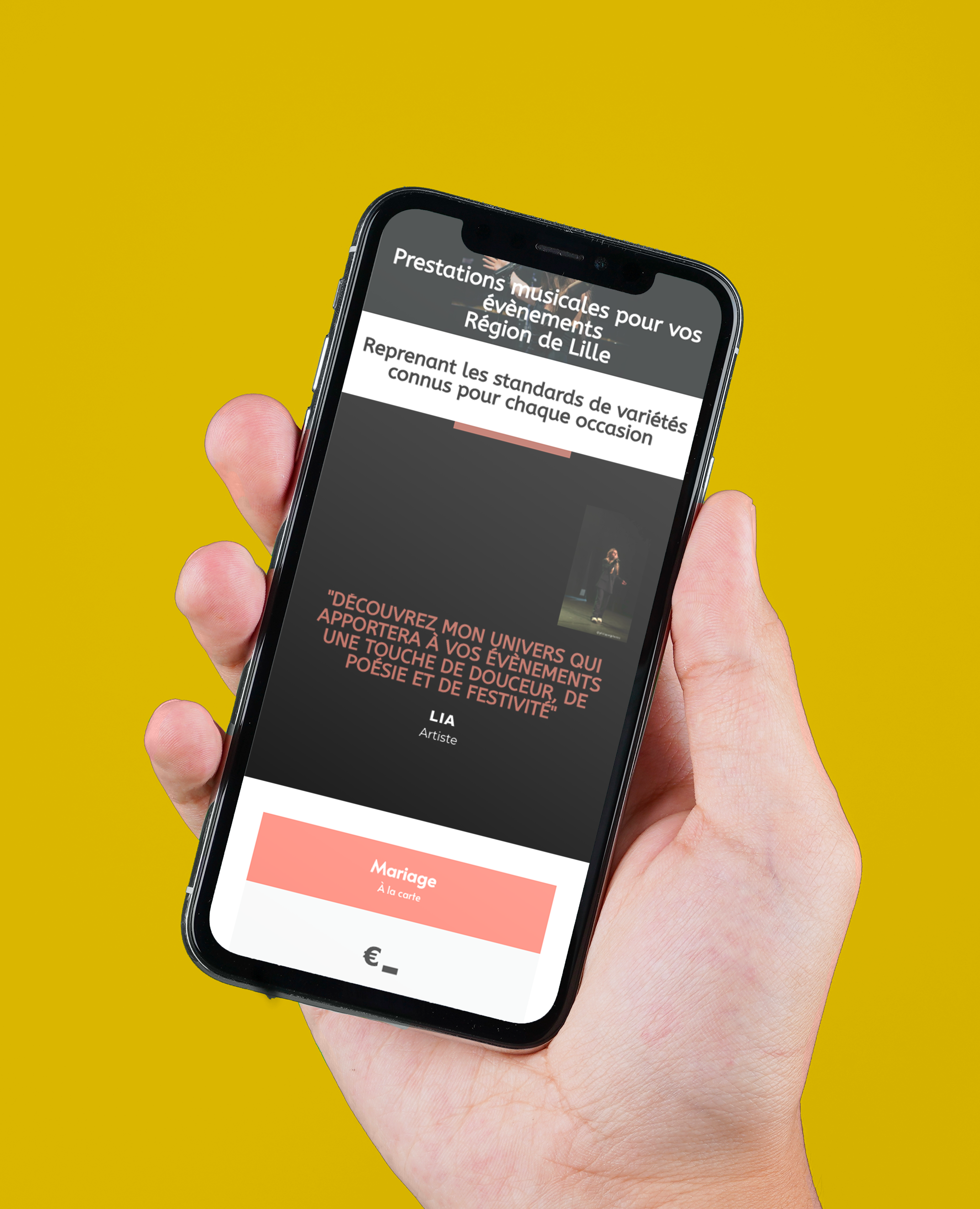 Ancienne version du site sur mobile et  ordinateur