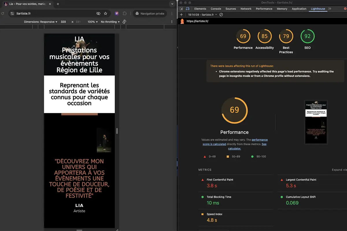 Lighthouse avant refonte